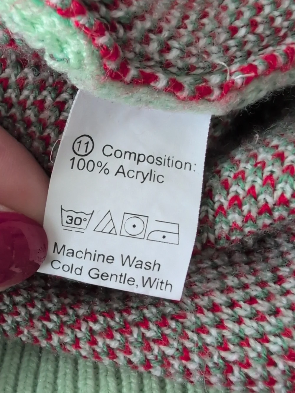 Green cactus cardigan - Picture 11 of 12